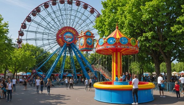 Des aventures variées au parc de loisirs urbains en Île-de-france